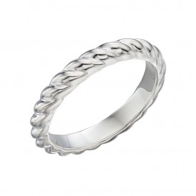 Strieborný prsteň Elements silver
