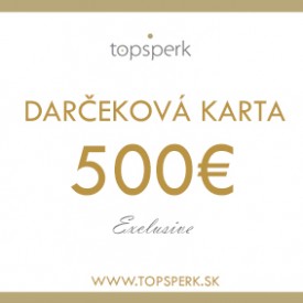 Darčeková poukážka 500 eur