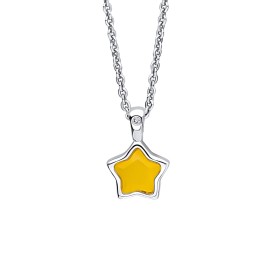 Detský strieborný náhrdelník D for diamond, November