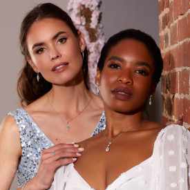 Luxusné strieborné náušnice Diamonfire