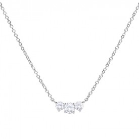 Luxusný strieborný náhrdelník Diamonfire