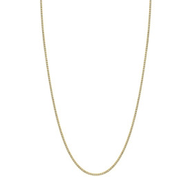 Luxusný strieborný náhrdelník Round Cut Tennis gold plated