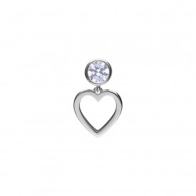 Luxusný strieborný prívesok s retiazkou Diamonfire