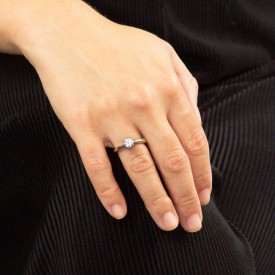 Luxusný strieborný prsteň zn. Diamonfire 0.75ct