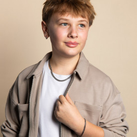 Oceľový náhrdelník pre chlapca Fred Bennett