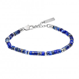 Pánsky náramok Fred Bennett - modrý lapis