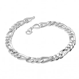 Pánsky strieborný náramok Fred Bennett Cubic Zirconia