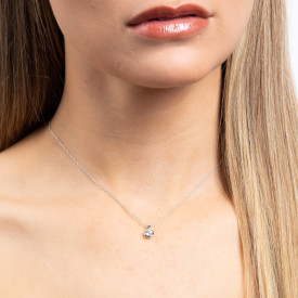 Prémiový strieborný prívesok Diamonfire
