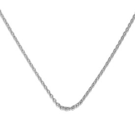Strieborná retiazka Curb 45 cm Diamonfire