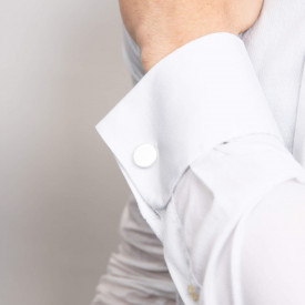 Strieborné manžetové gombíky