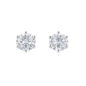 Strieborné napichovačky Cubic Zirconia