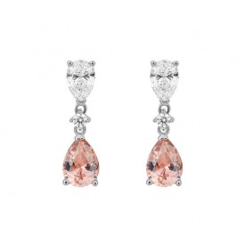 Strieborné náušnice Diamonfire