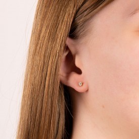 Strieborné náušnice Diamonfire