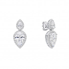 Strieborné náušnice Diamonfire