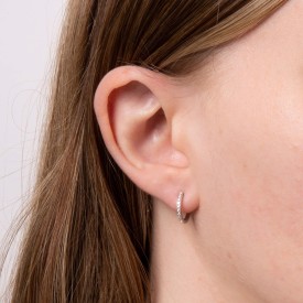 Strieborné náušnice