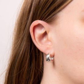 Strieborné náušnice