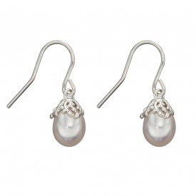 Strieborné náušnice Elements silver