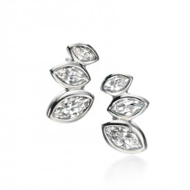 Strieborné náušnice Fiorelli silver