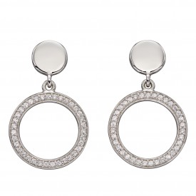 Strieborné náušnice Fiorelli silver