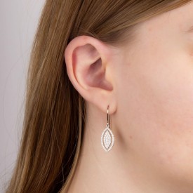 Strieborné náušnice Fiorelli silver