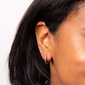 Strieborné náušnice Fiorelli silver