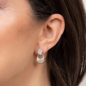 Strieborné náušnice Fiorelli silver