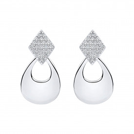 Strieborné náušnice Fiorelli silver
