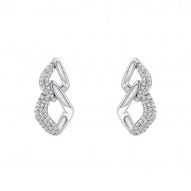 Strieborné náušnice Fiorelli silver