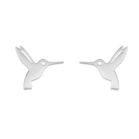 Strieborné náušnice Kolibrík