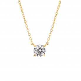 Strieborný náhrdelník Diamonfire