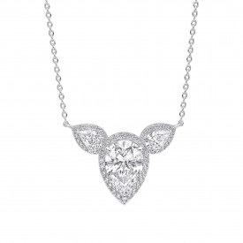 Strieborný náhrdelník Diamonfire