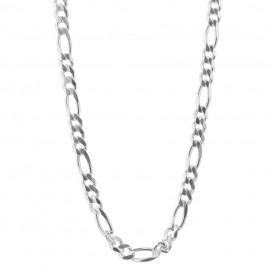 Pánský Strieborný náhrdelník - reťaz Figaro 51cm