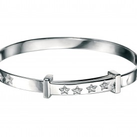 Strieborný náramok s diamantom D for diamond