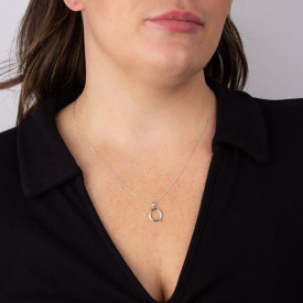 Strieborný prívesok Písmeno Q