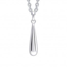 Strieborný prívesok Elongated Teardrop