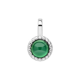 Strieborný prívesok Emerald - Máj