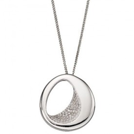 Strieborný prívesok + retiazka Fiorelli silver