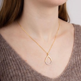 Strieborný prívesok s retiazkou Fiorelli silver