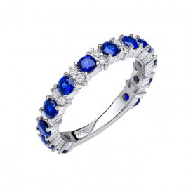 Strieborný prsteň Diamonfire