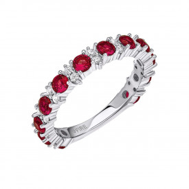 Strieborný prsteň Diamonfire