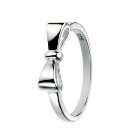 Strieborný prsteň zn. Elements silver (mašľa) 