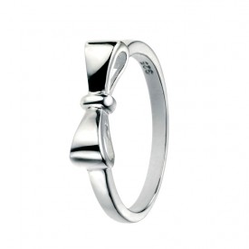Strieborný prsteň zn. Elements silver (mašľa)