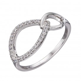 Strieborný prsteň Fiorelli silver