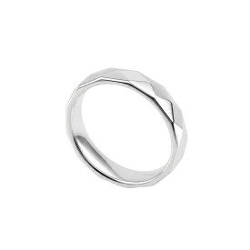 Strieborný prsteň Geometric UNISEX