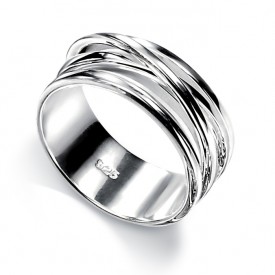 Strieborný prsteň z kolekcie Simple