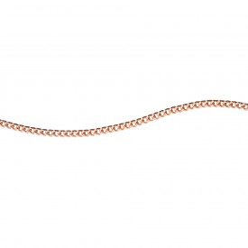 Zlatá retiazka 9ct (ružové zlato) 41-46cm
