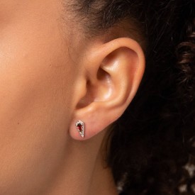 Zlaté náušnice Elements Gold