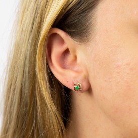 Zlaté náušnice Elements Gold
