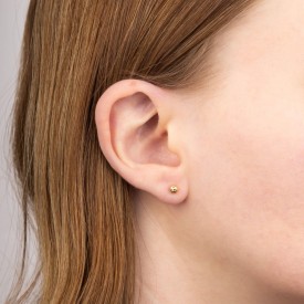 Zlaté náušnice Elements Gold