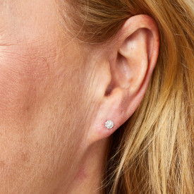 Zlaté náušnice Elements Gold